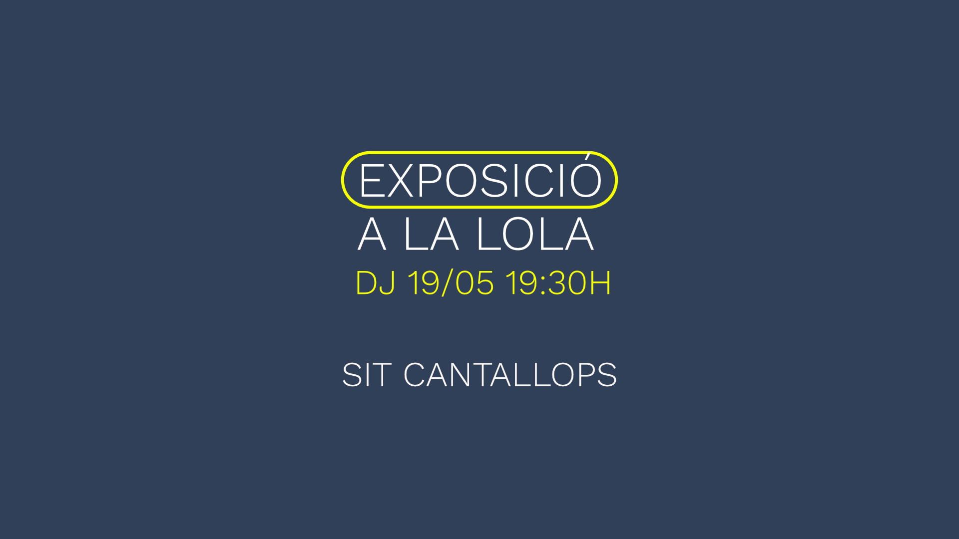 exposicio la lola mataro sit cantallops