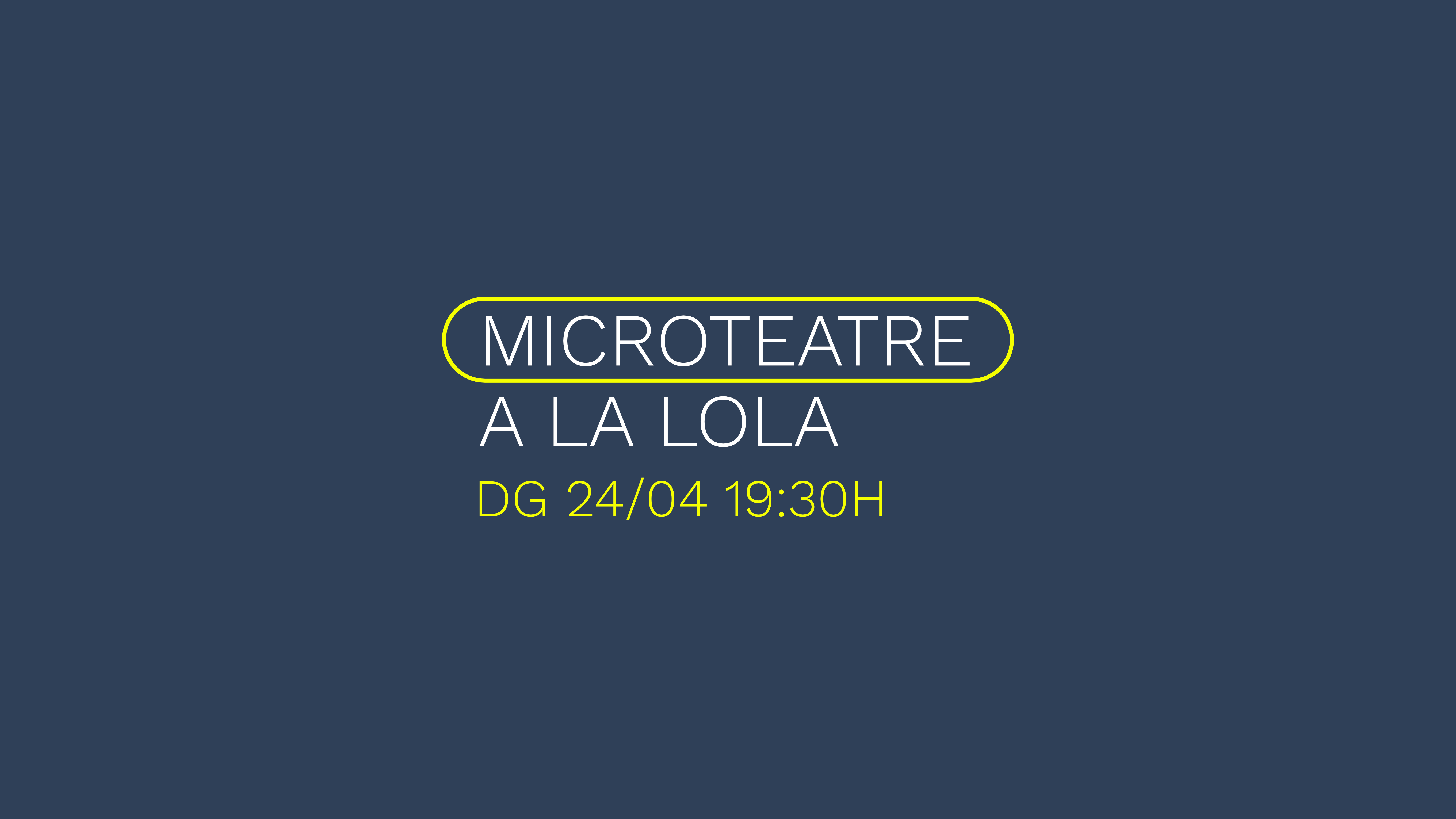 microteatre a la lola Les Guindilles i Aplauso atrás