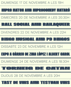 La Lola Mataró - Bar de copes, vermuteria i espai cultural - AGENDA 2@2x 1